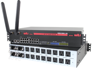 IP-to-Serial Console Servers + PDU for GigE and 4G Networks